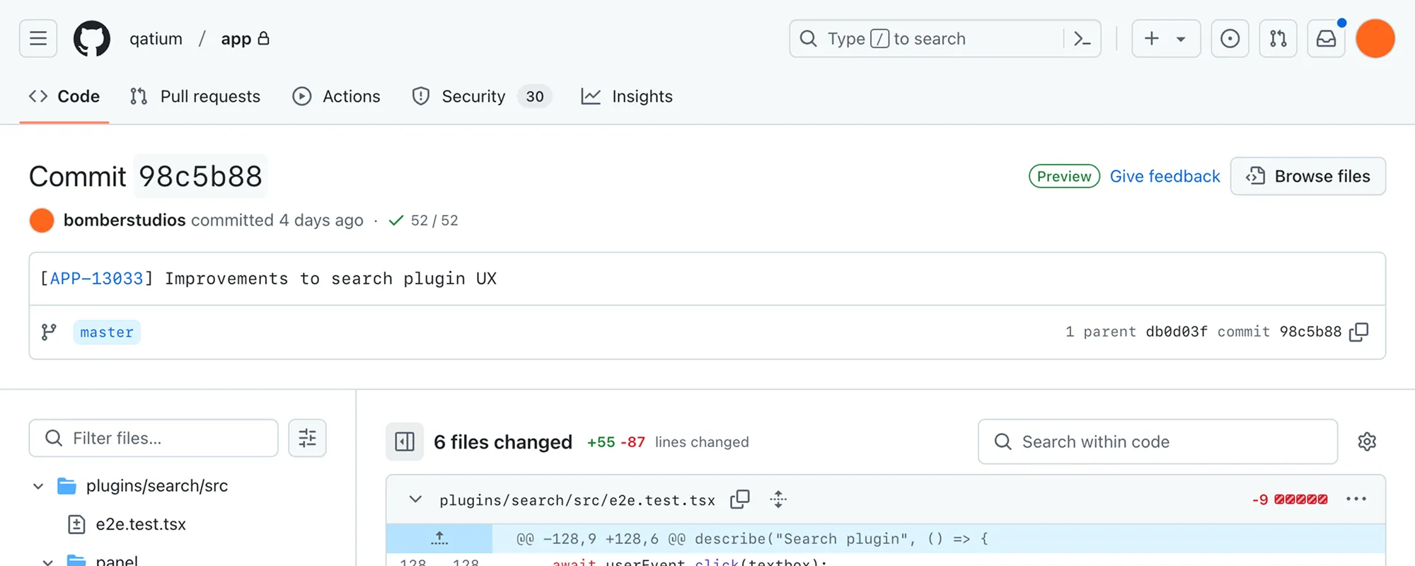 Improvements to Search feature